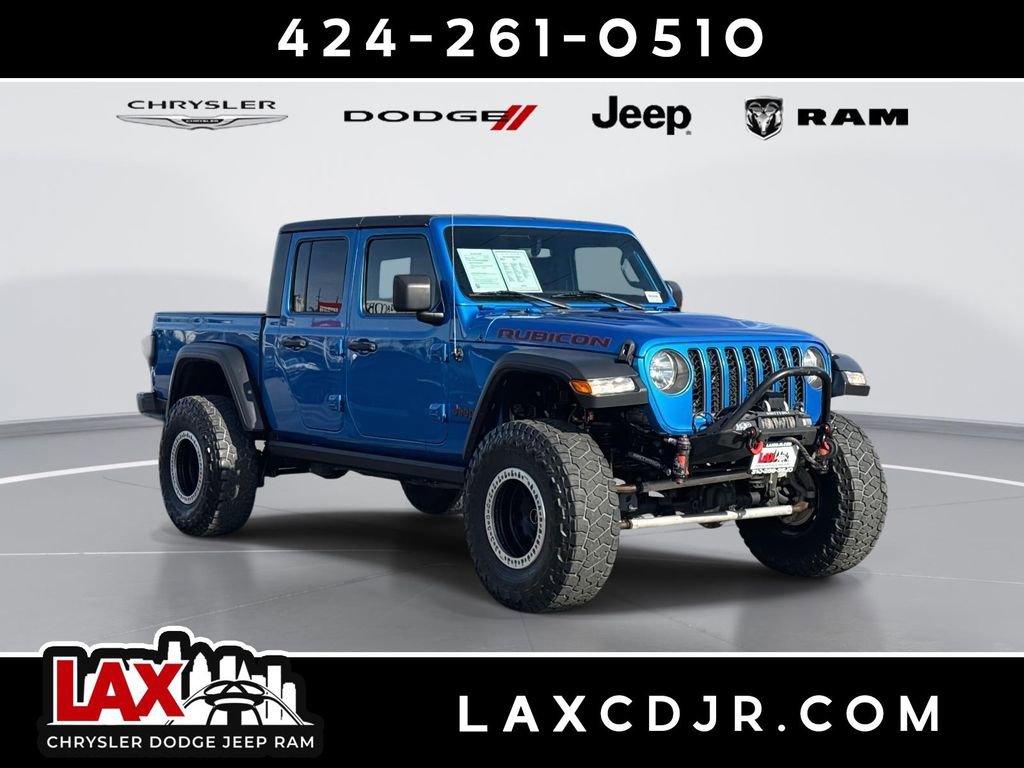 Used 2020 Jeep Gladiator Rubicon w/ Uconnect 4C Nav & Sound Group image 1