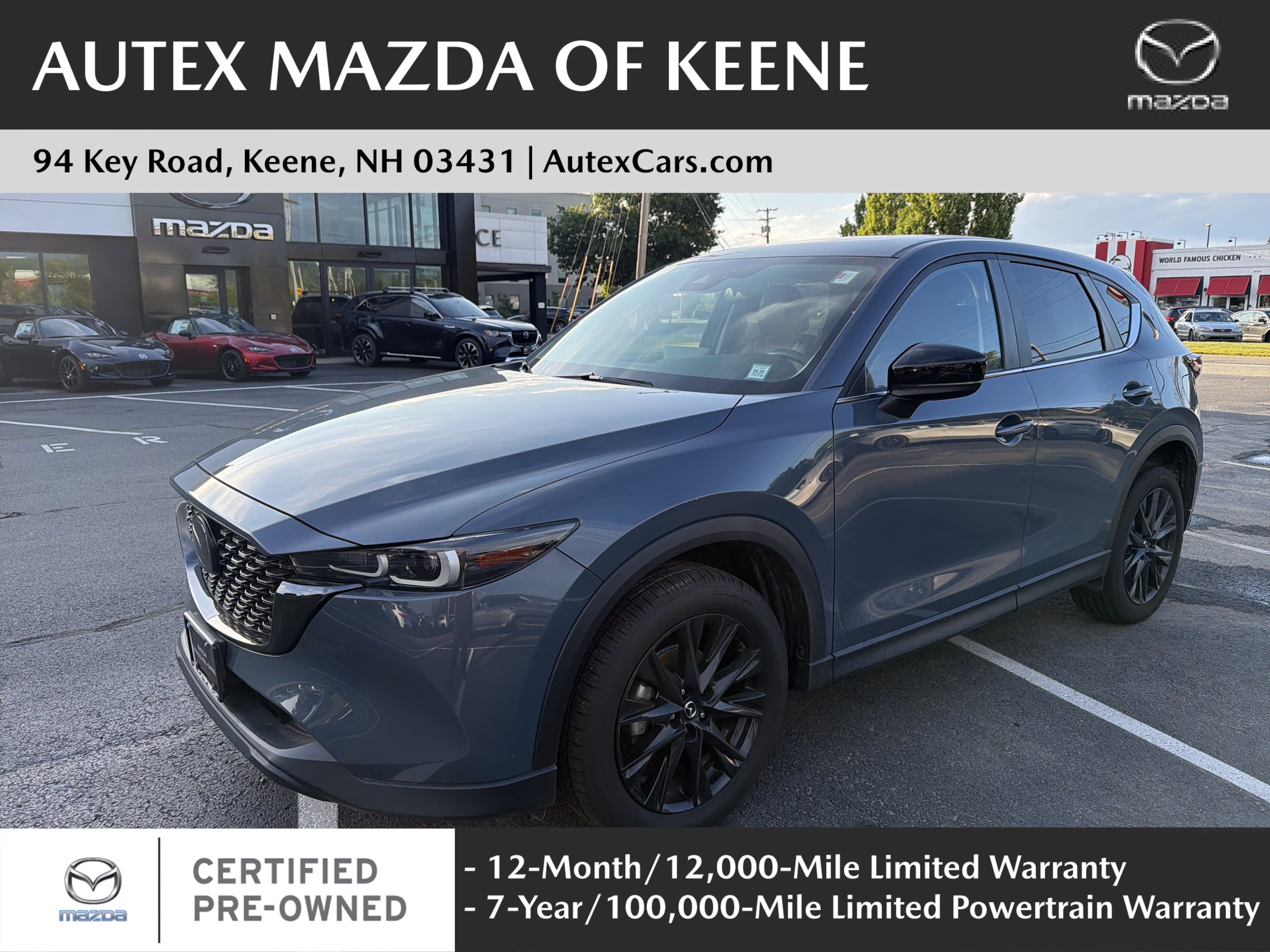 Certified 2023 MAZDA CX-5 Carbon Edition