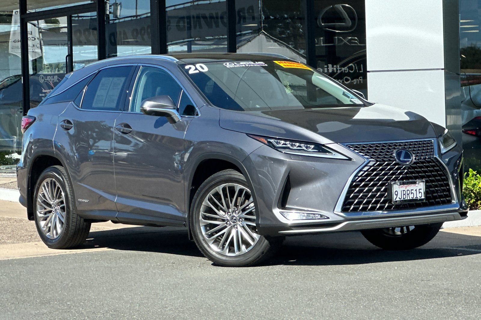 Used 2020 Lexus RX 450h AWD w/ Luxury Package image 2