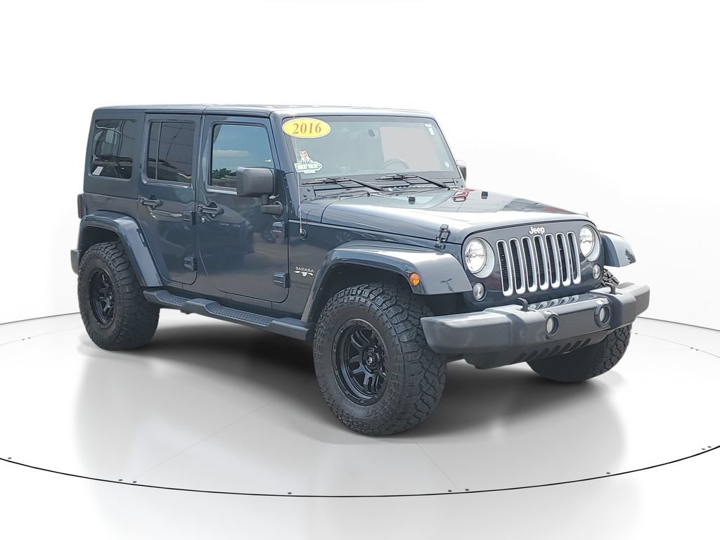 Used 2016 Jeep Wrangler Unlimited Sahara w/ Connectivity Group