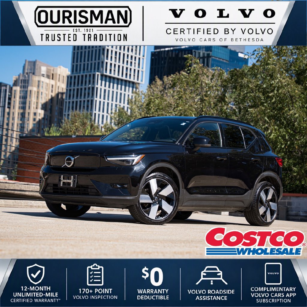 Certified 2023 Volvo XC40 Recharge Ultimate w/ Protection Package Premier