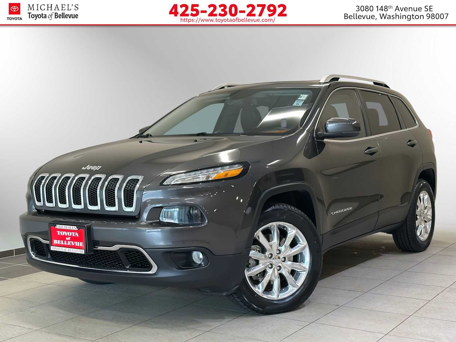 Used 2015 Jeep Cherokee Limited w/ Luxury Group AWD/4WD image 1
