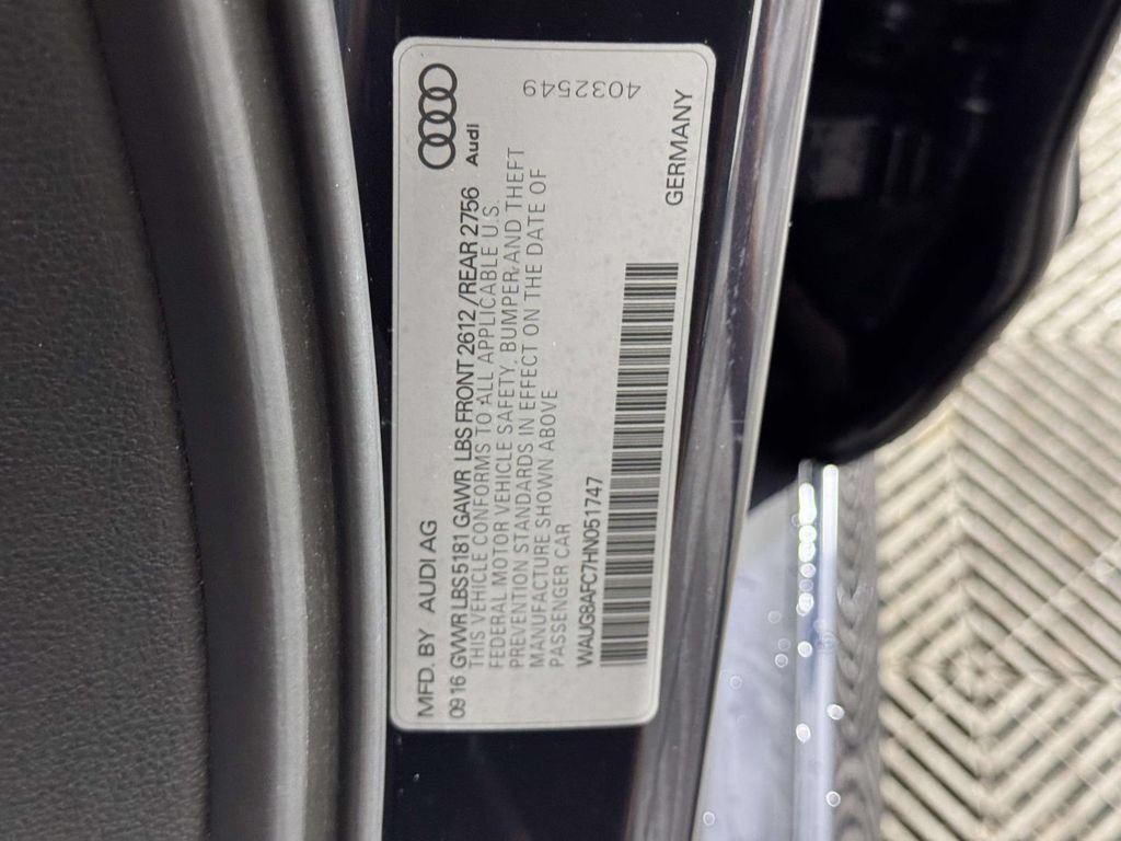 Used 2017 Audi A6 2.0T Premium Plus w/ Premium Plus Package AWD/4WD image 16