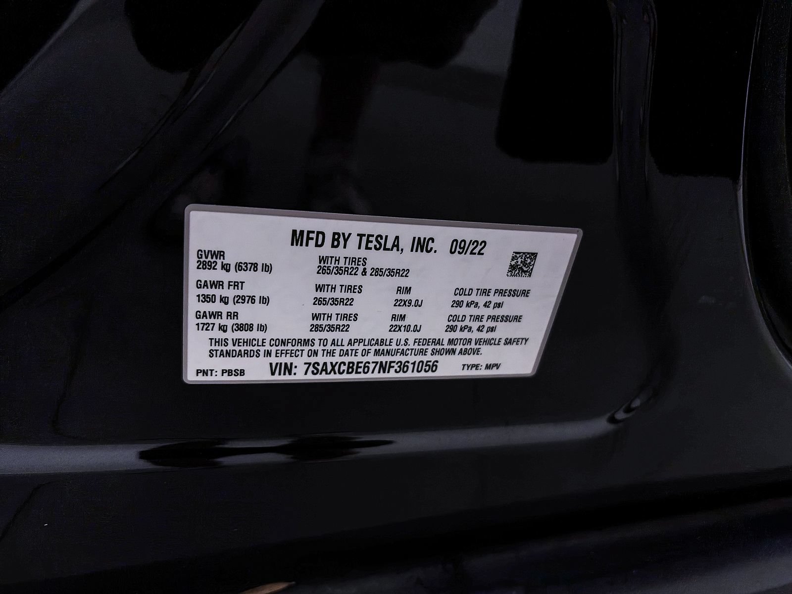 Used 2022 Tesla Model X Plaid AWD/4WD image 36