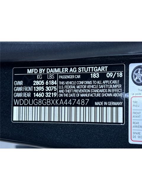 Used 2019 Mercedes-Benz S 560 4MATIC Sedan w/ AMG Line Exterior image 27