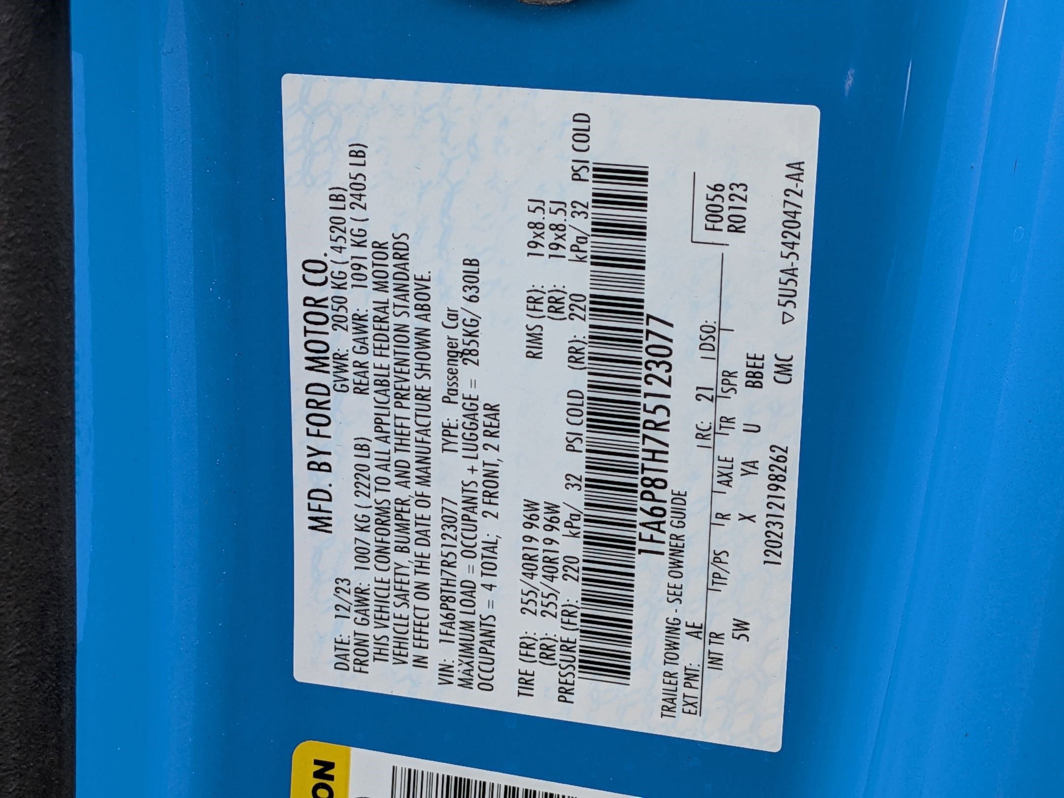 Used 2024 Ford Mustang Premium RWD image 24