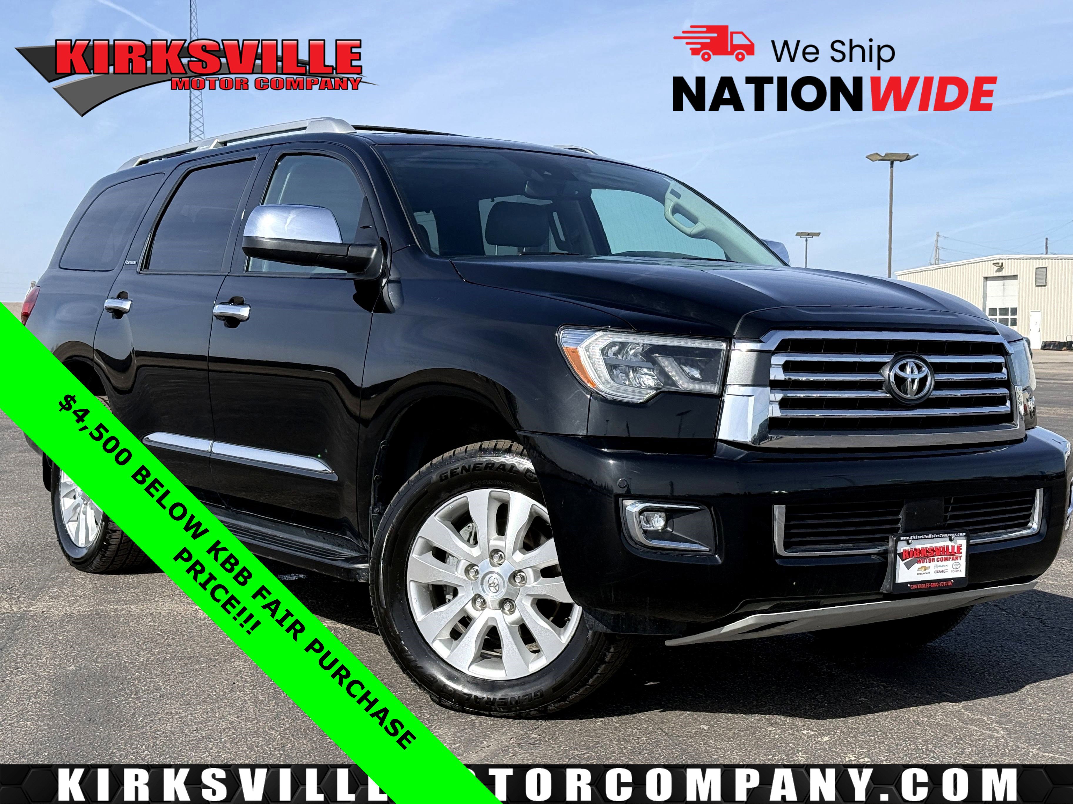 Used 2019 Toyota Sequoia Platinum w/ Four Season Floor Mat Package