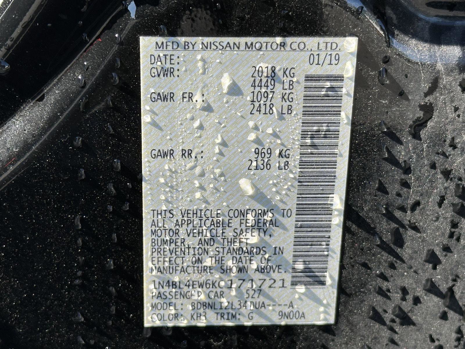 Used 2019 Nissan Altima 2.5 SL image 15