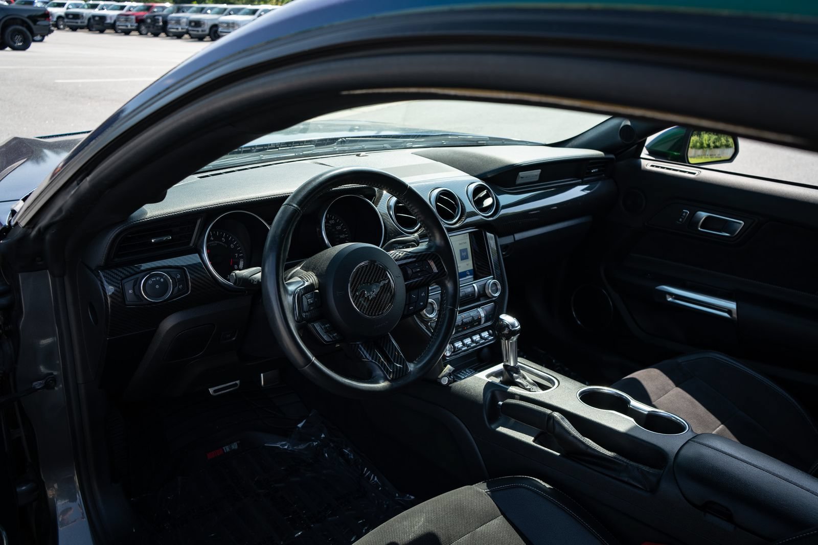 Used 2021 Ford Mustang GT Premium w/ Carbon Sport Interior Package RWD image 13