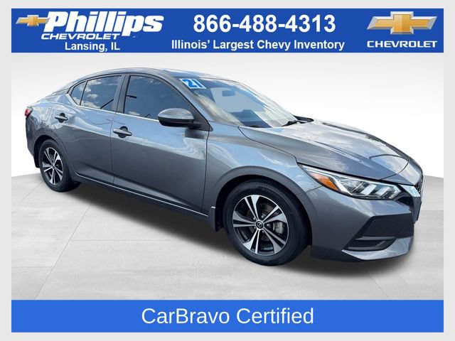 Used 2021 Nissan Sentra SV FWD image 1