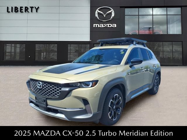 Certified 2025 MAZDA CX-50 Meridian Edition w/ Apex Package AWD/4WD 360° Tour
