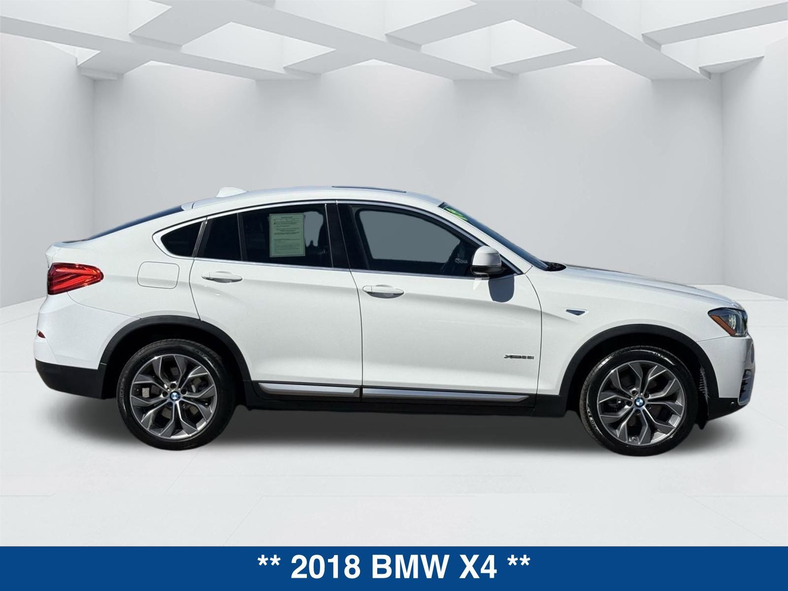 Used 2018 BMW X4 xDrive28i video 3
