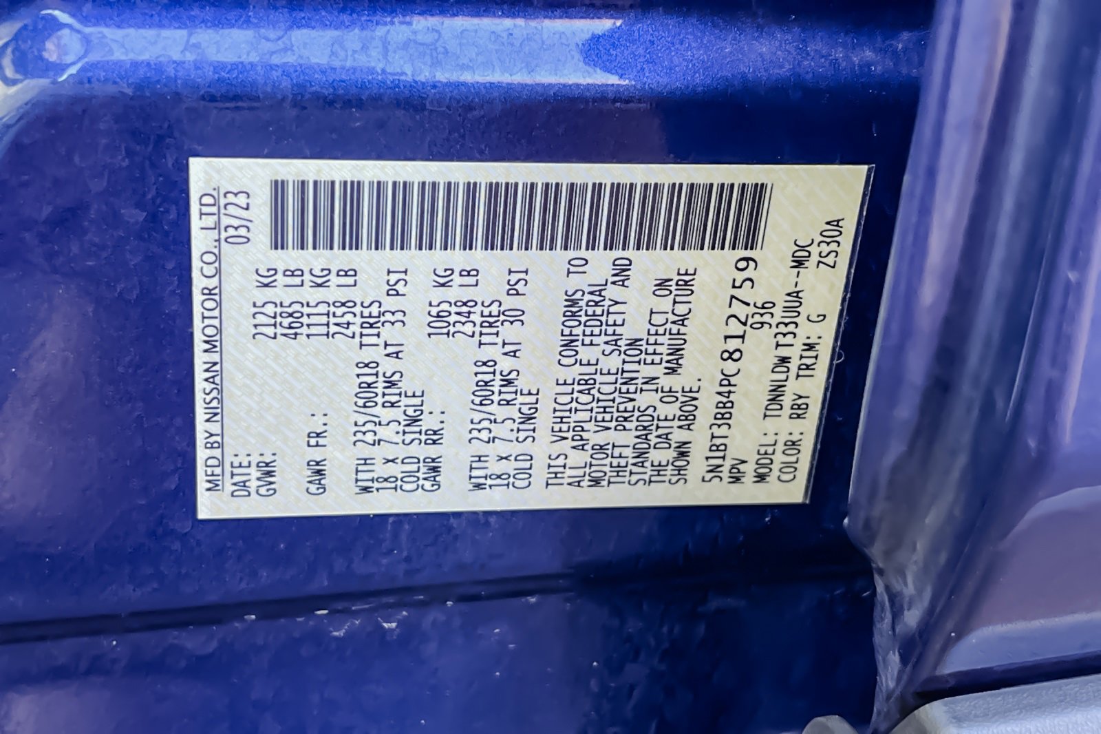 Used 2023 Nissan Rogue SV image 42