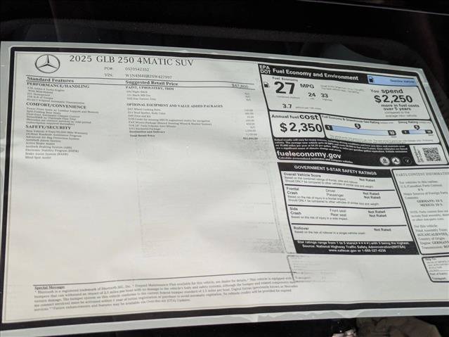 New 2025 Mercedes-Benz GLB 250 4MATIC image 19