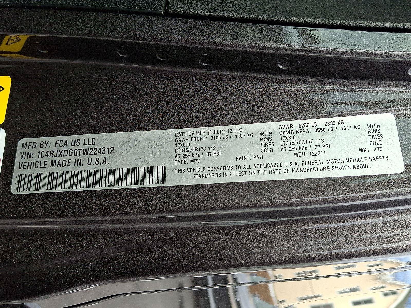 New 2026 Jeep Wrangler Unlimited Sport AWD/4WD image 18