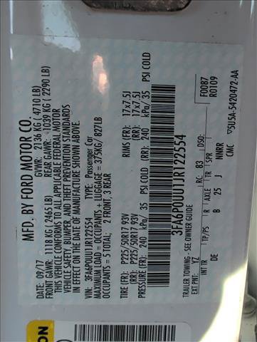 Used 2018 Ford Fusion S FWD image 30