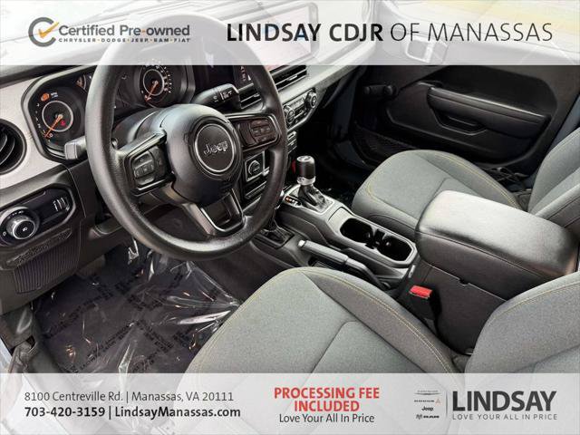 Certified 2024 Jeep Wrangler Sport AWD/4WD image 21