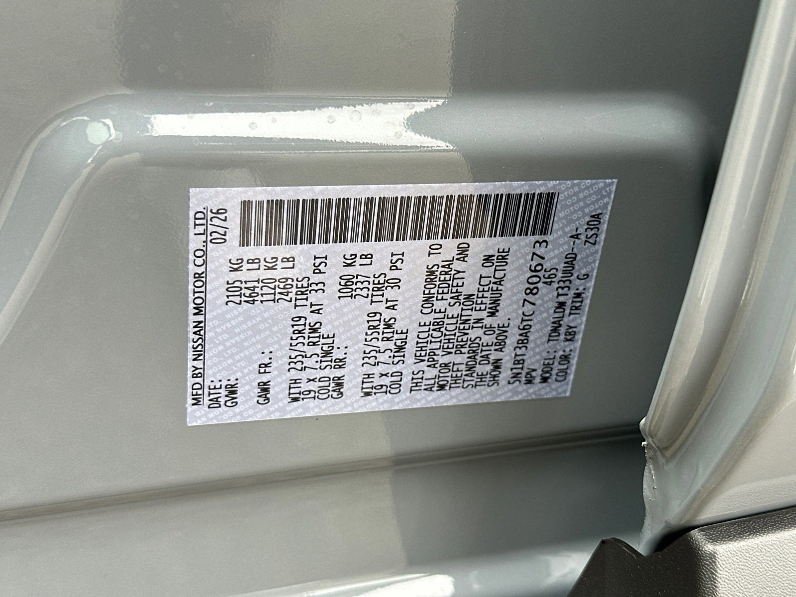 New 2026 Nissan Rogue SV image 34