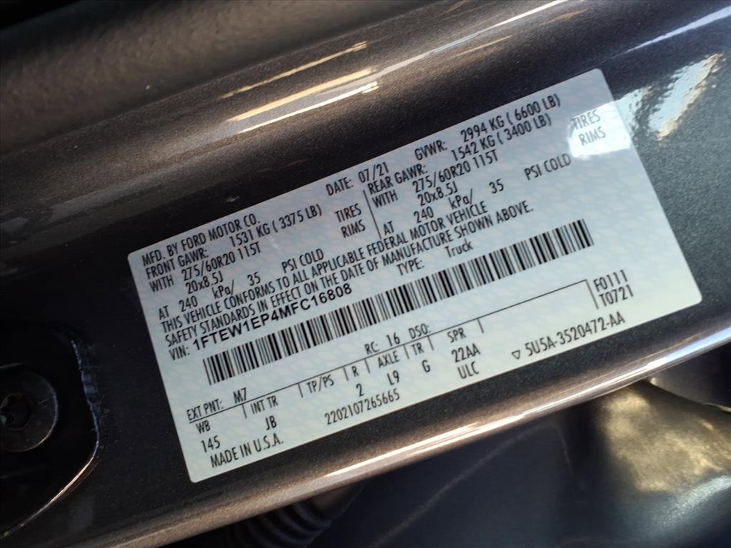 Used 2021 Ford F150 XL w/ STX Appearance Package image 11