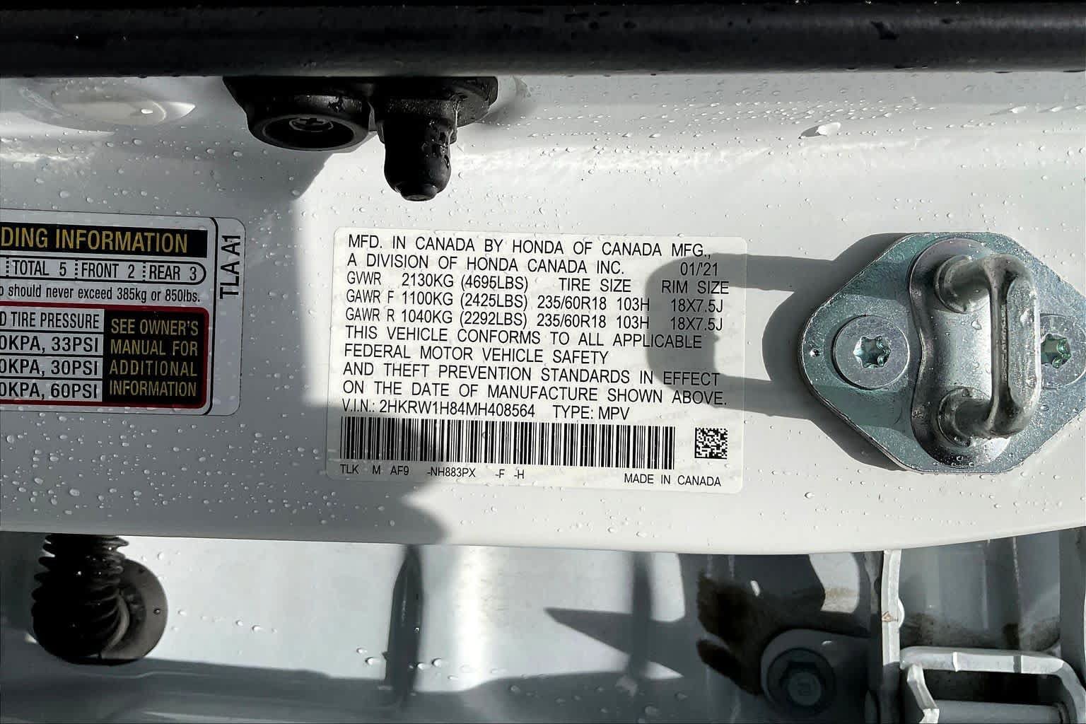 Used 2021 Honda CR-V EX-L image 33