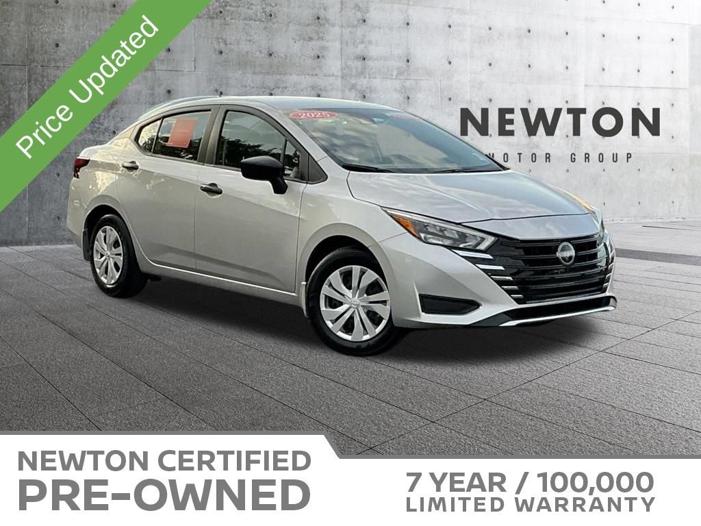 Used 2025 Nissan Versa S w/ Trunk Package
