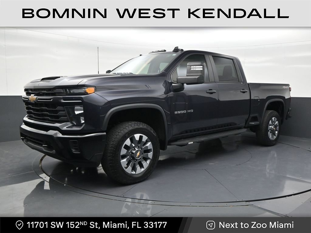 Used 2024 Chevrolet Silverado 2500 Custom w/ Custom Value Package AWD/4WD image 1