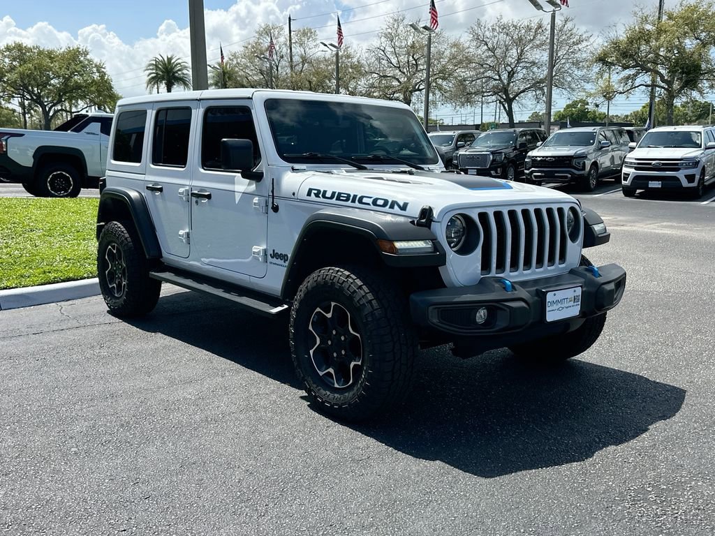 Used 2023 Jeep Wrangler Unlimited Rubicon 4xe w/ Cold Weather Group image 4