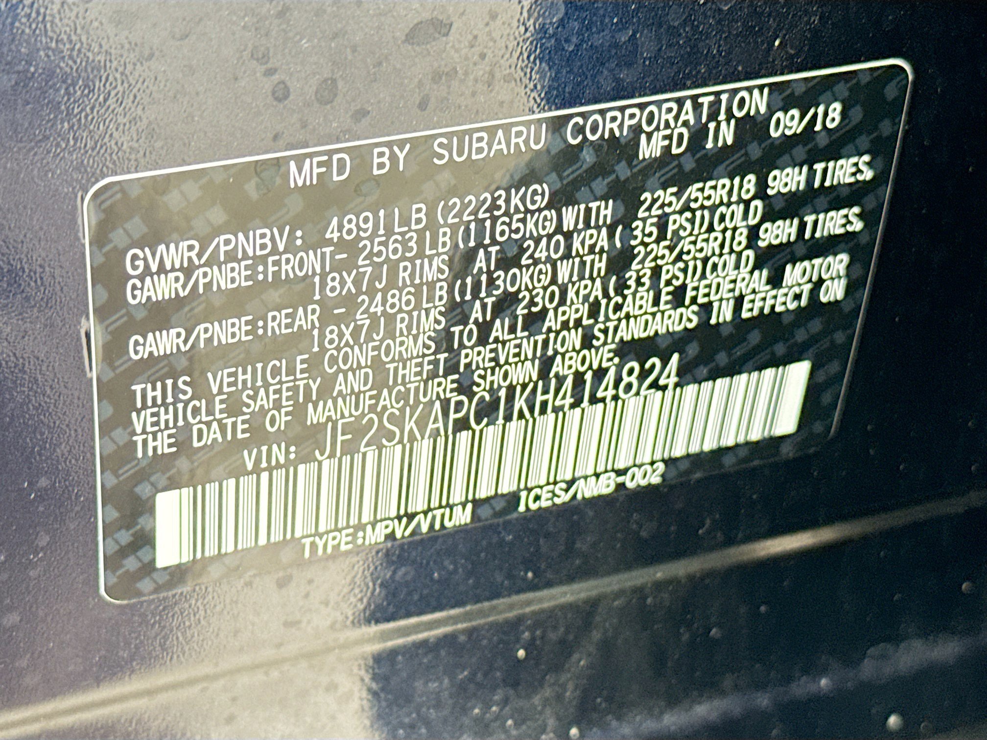 Used 2019 Subaru Forester Sport w/ Popular Package #2 image 43