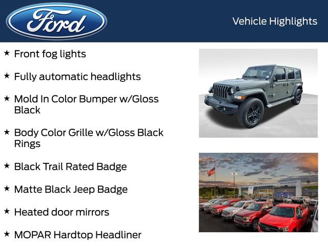 Used 2021 Jeep Wrangler Unlimited Sahara image 9