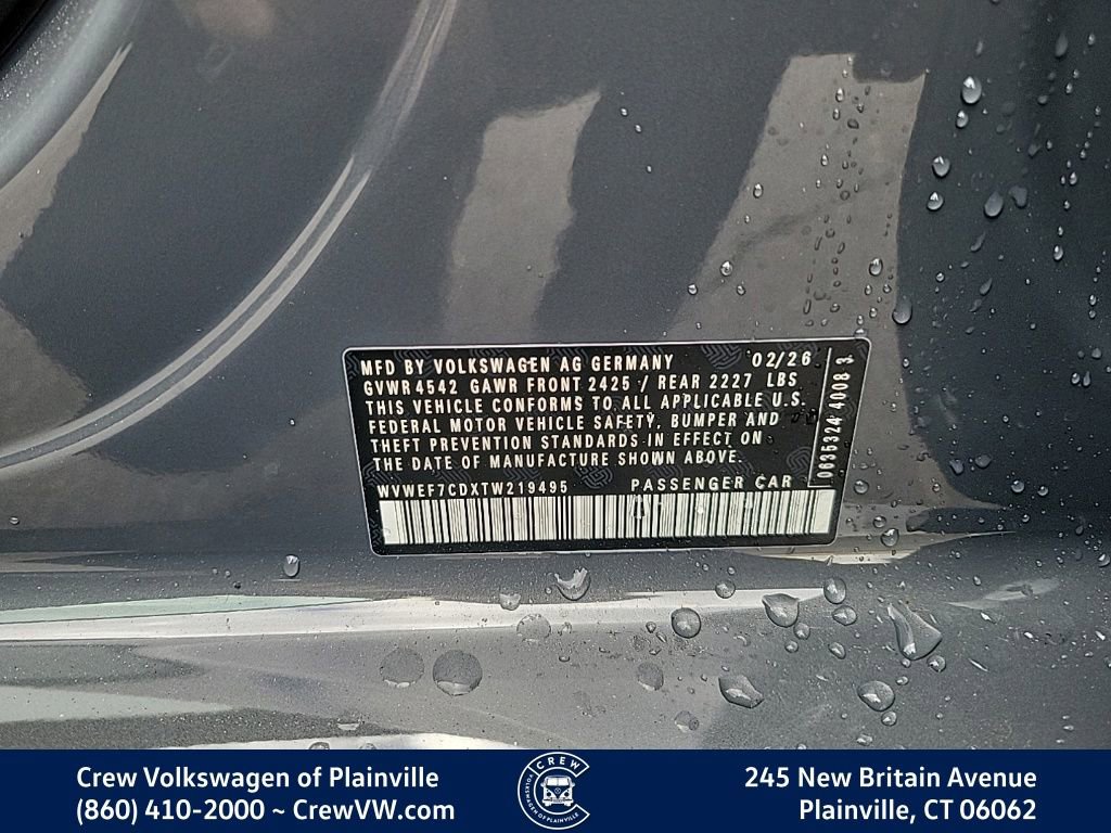 New 2026 Volkswagen Golf w/ Euro Style Package image 34