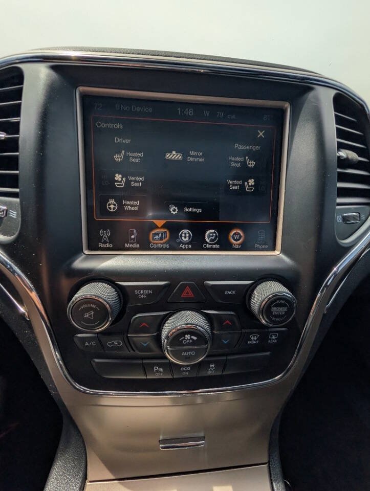 Used 2015 Jeep Grand Cherokee Limited w/ Luxury Group II AWD/4WD image 10