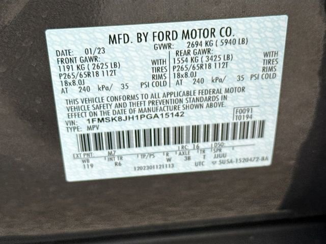 Used 2023 Ford Explorer Timberline AWD/4WD image 34