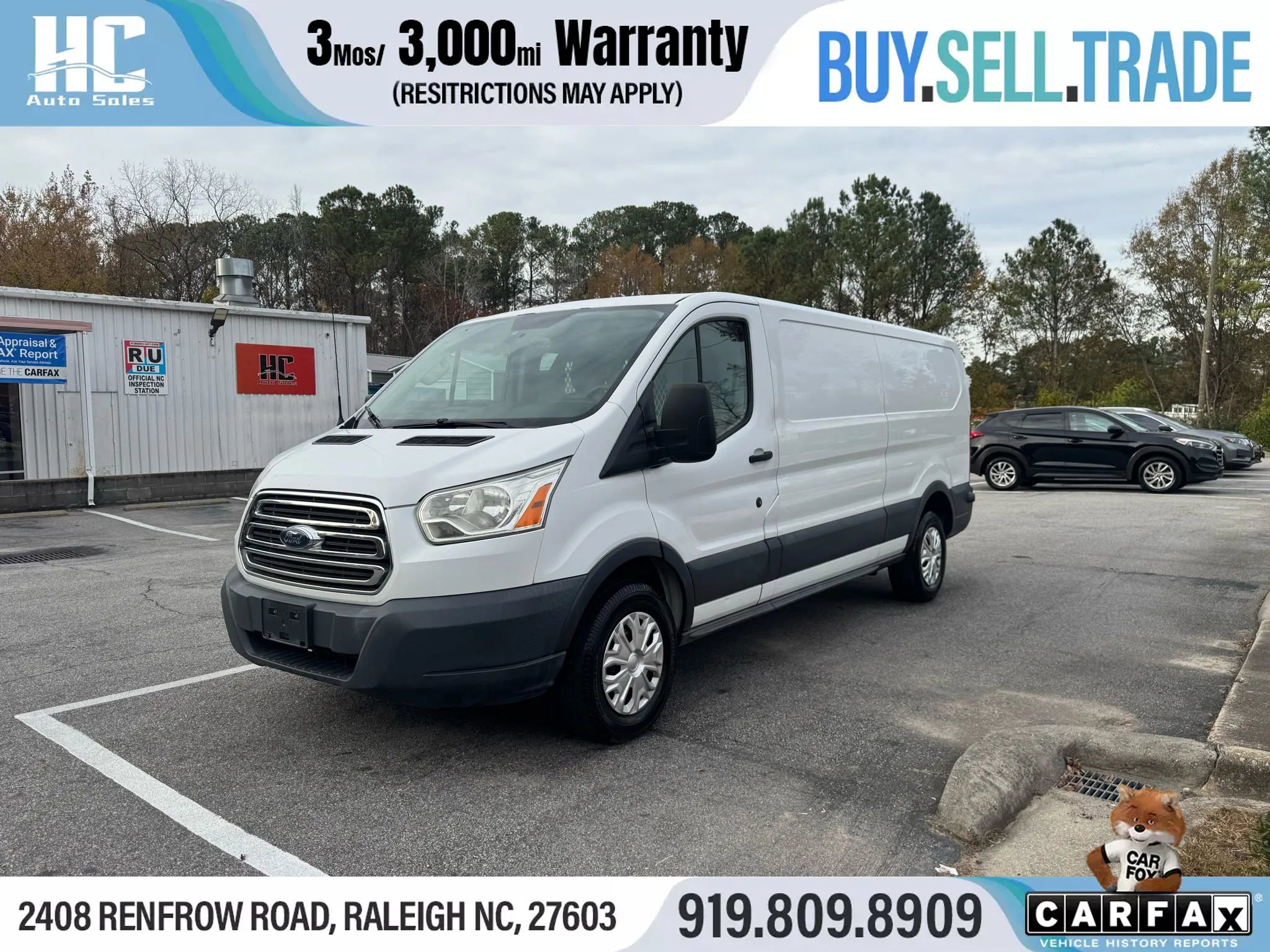 Used 2015 Ford Transit 350 148 Low Roof w/ Exterior Upgrade Package