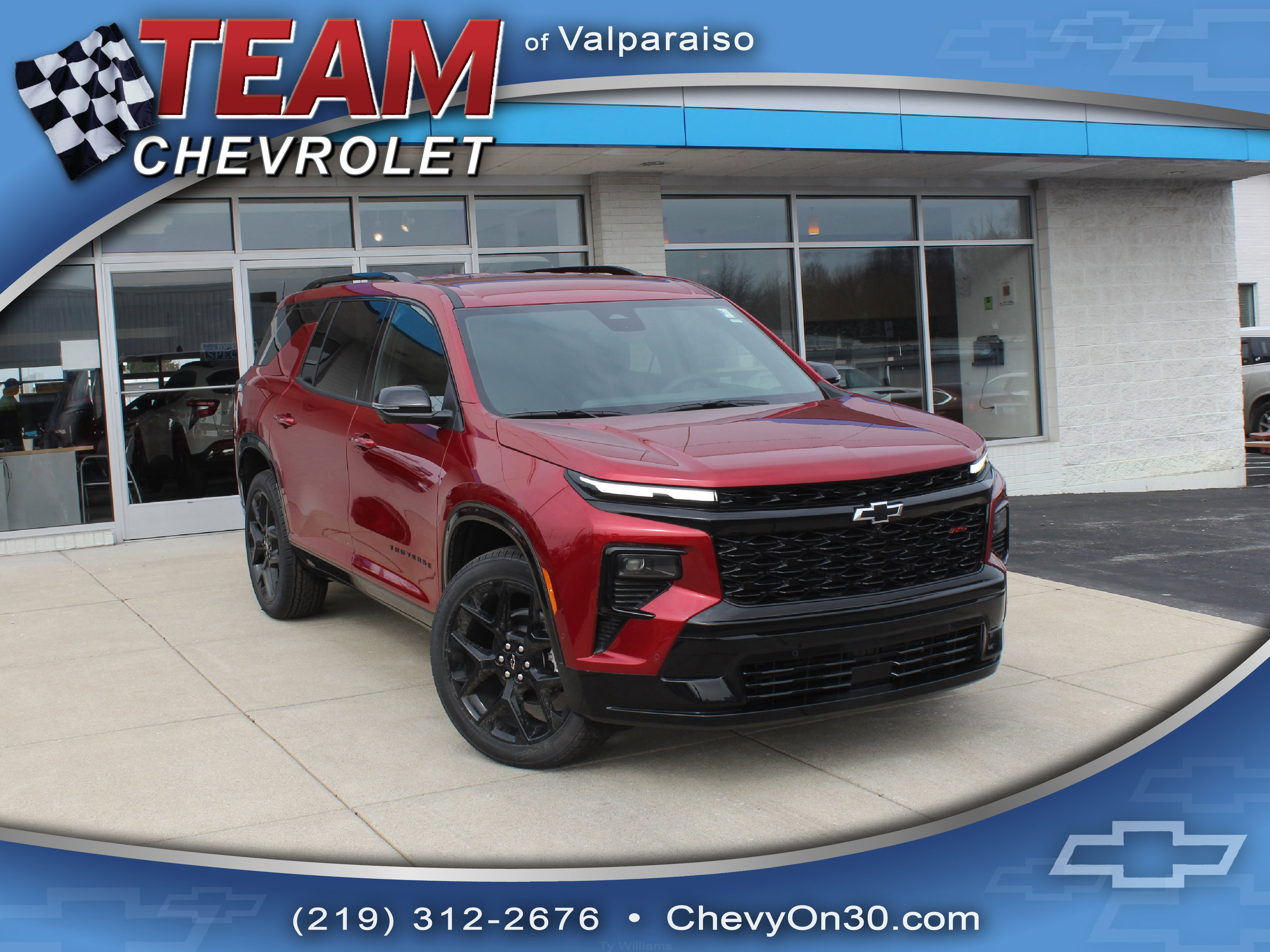 New 2026 Chevrolet Traverse RS image 1