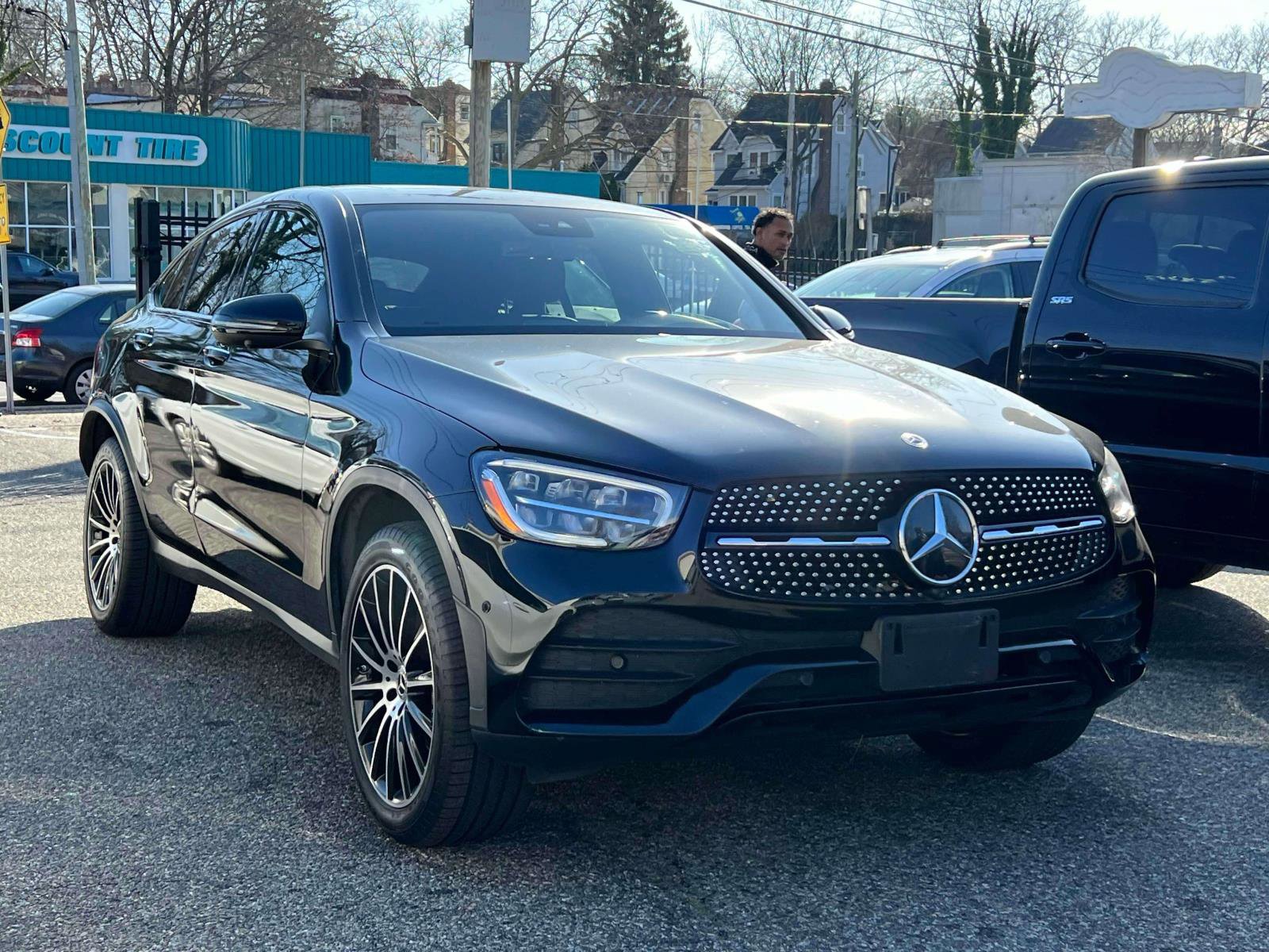 Used 2021 Mercedes-Benz GLC 300 4MATIC Coupe w/ AMG Line