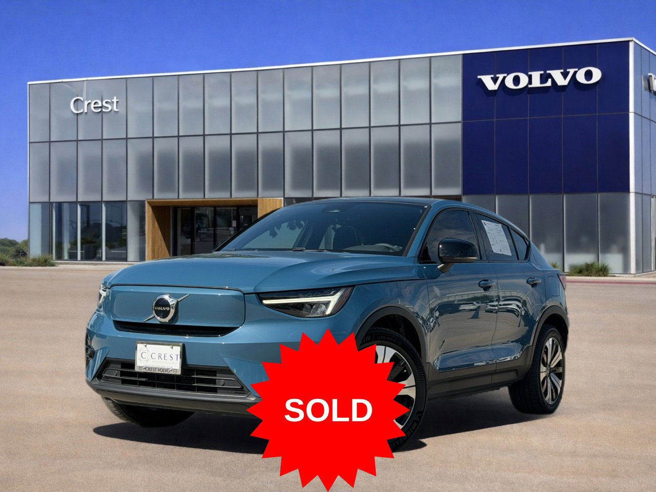 Certified 2023 Volvo C40 P8 Recharge Plus AWD/4WD image 2