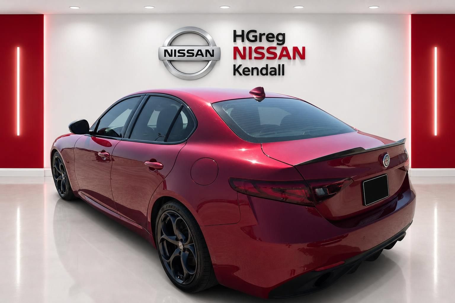 Used 2019 Alfa Romeo Giulia Ti Sport w/ Quick Order Package 22U Sport RWD image 2