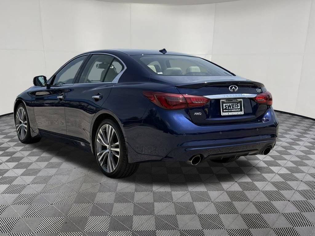 Used 2023 INFINITI Q50 Luxe w/ Cargo Package AWD/4WD image 8