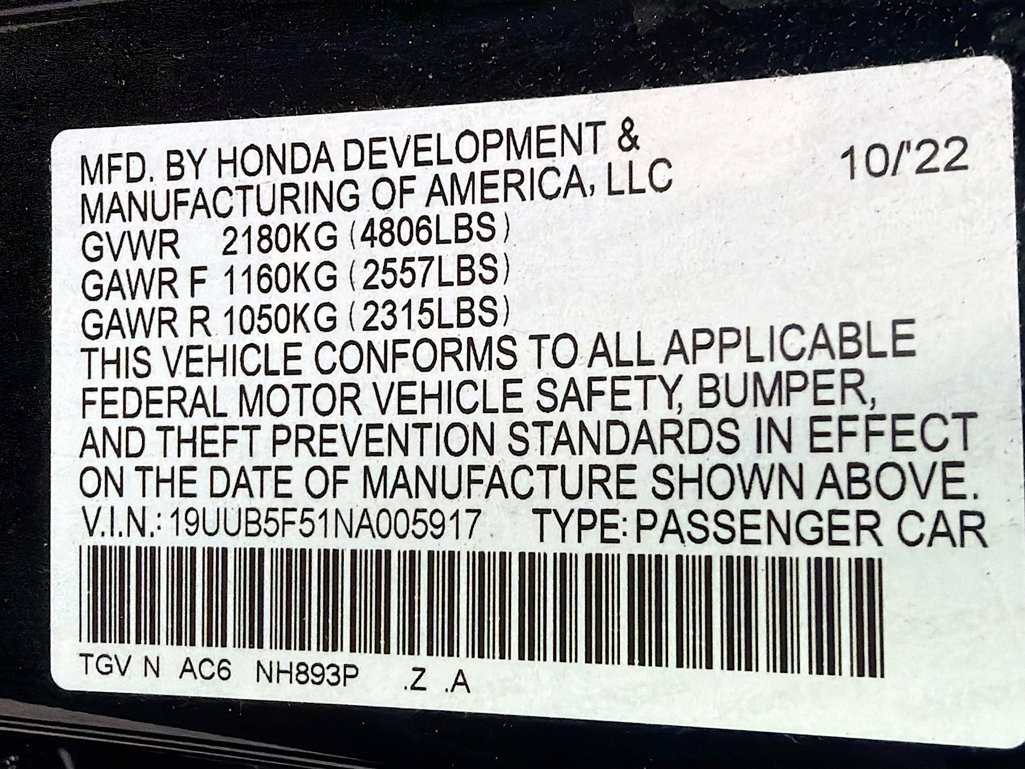 Used 2022 Acura TLX w/ A-SPEC Pkg image 44