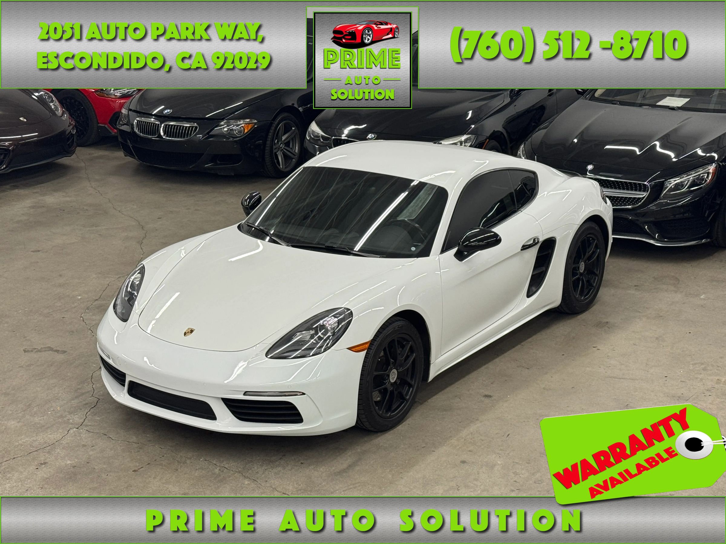 Used 2018 Porsche 718 Cayman RWD image 1