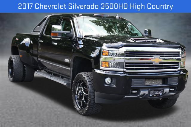 Used 2017 Chevrolet Silverado 3500 High Country w/ Duramax Plus Package AWD/4WD image 1