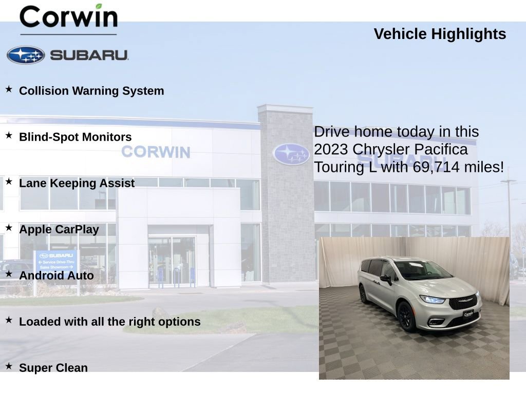 Used 2023 Chrysler Pacifica Touring-L image 6