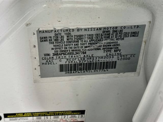 Used 2025 Nissan Kicks SV FWD image 29
