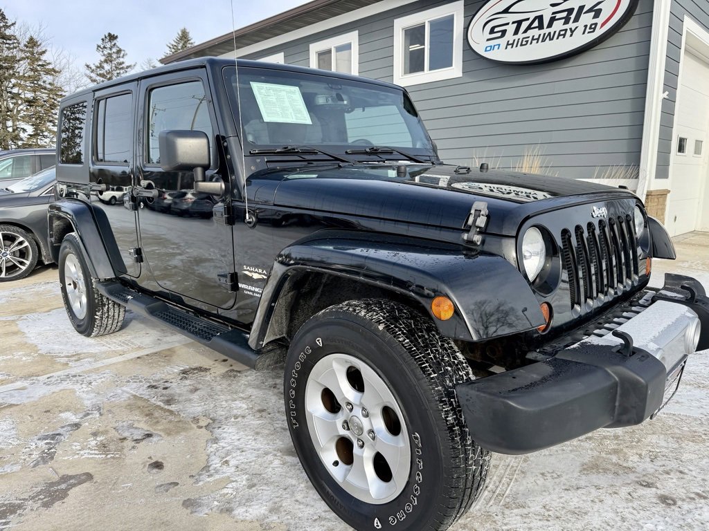Used 2013 Jeep Wrangler Unlimited Sahara w/ Dual Top Group image 2