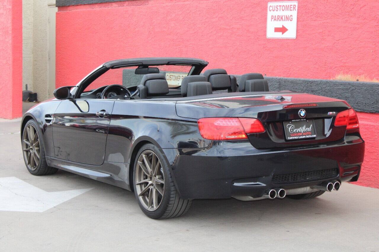 Used 2012 BMW M3 Convertible w/ Premium Pkg RWD image 7