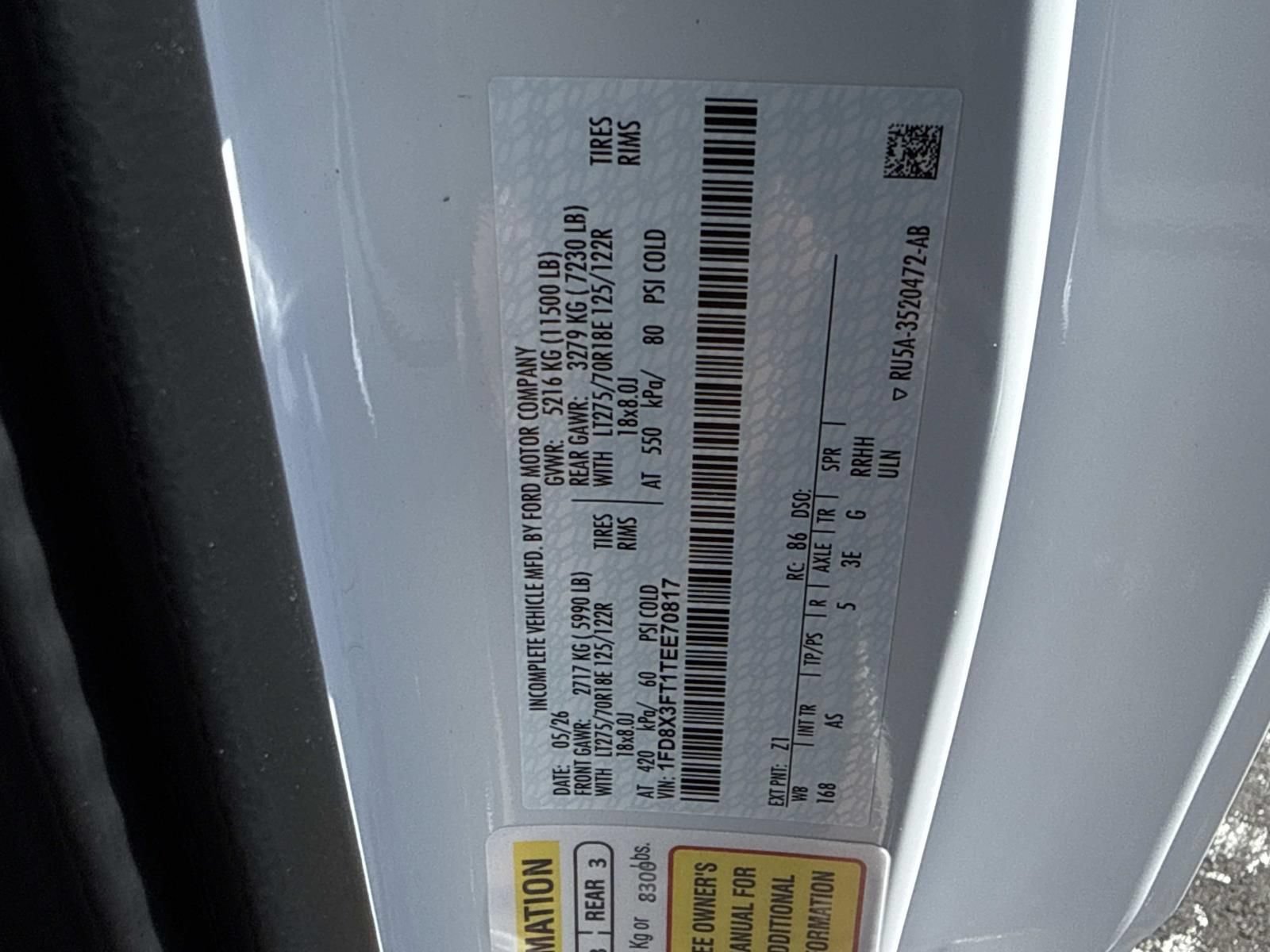 New 2026 Ford F350 XL w/ XL Chrome Package AWD/4WD image 21