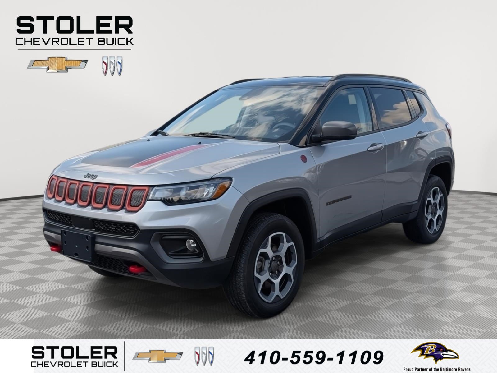Used 2022 Jeep Compass Trailhawk image 1
