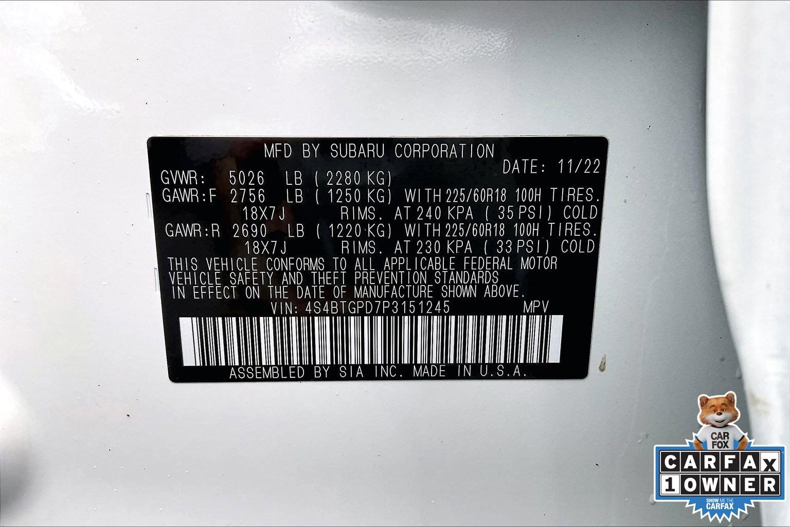 Certified 2023 Subaru Outback Touring XT image 30