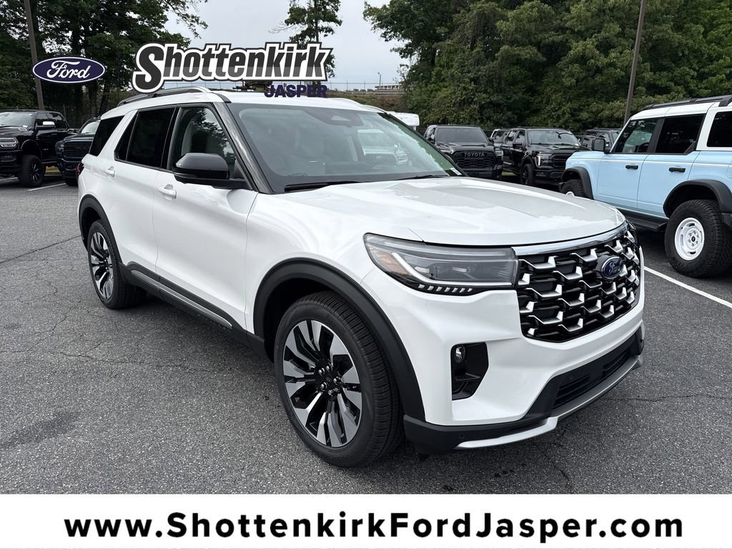 New 2026 Ford Explorer Platinum