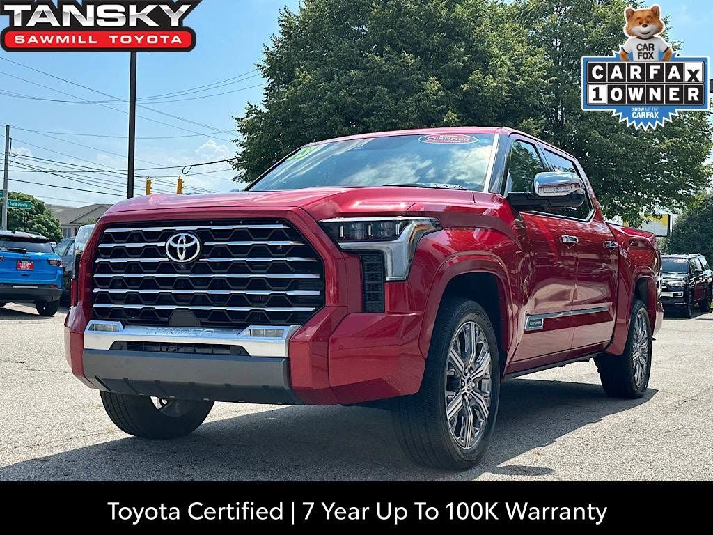 Certified 2023 Toyota Tundra Capstone